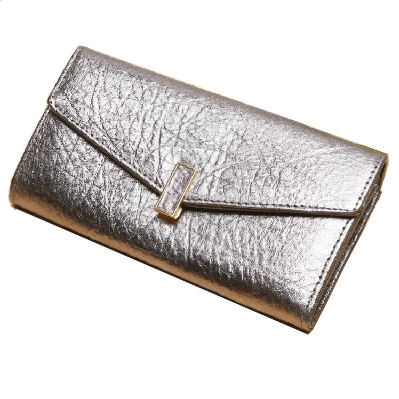 Genuine leather wallet for women long leather wallet solid leather wallet 250411