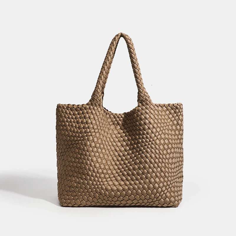 Large Capacity High Design Women's Bag Premium Handwoven Nylon Bag With Urious Finish Women Shoulder Bags