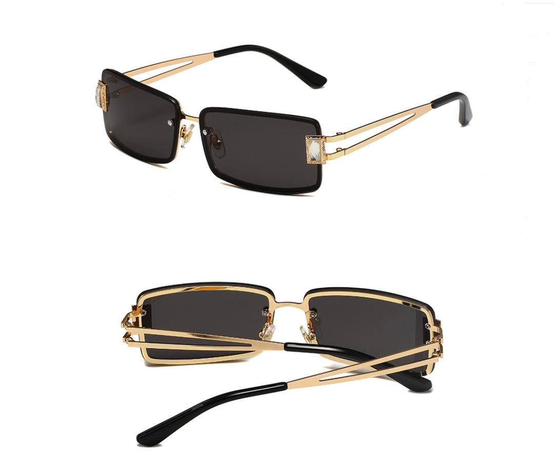 Designer Sunglasses For Women Sunglasses UV400 Protection Classic Square Sunglasses Y2K Luxury Polarized Goggle Pilot Alloy Frame Eyewear KP70