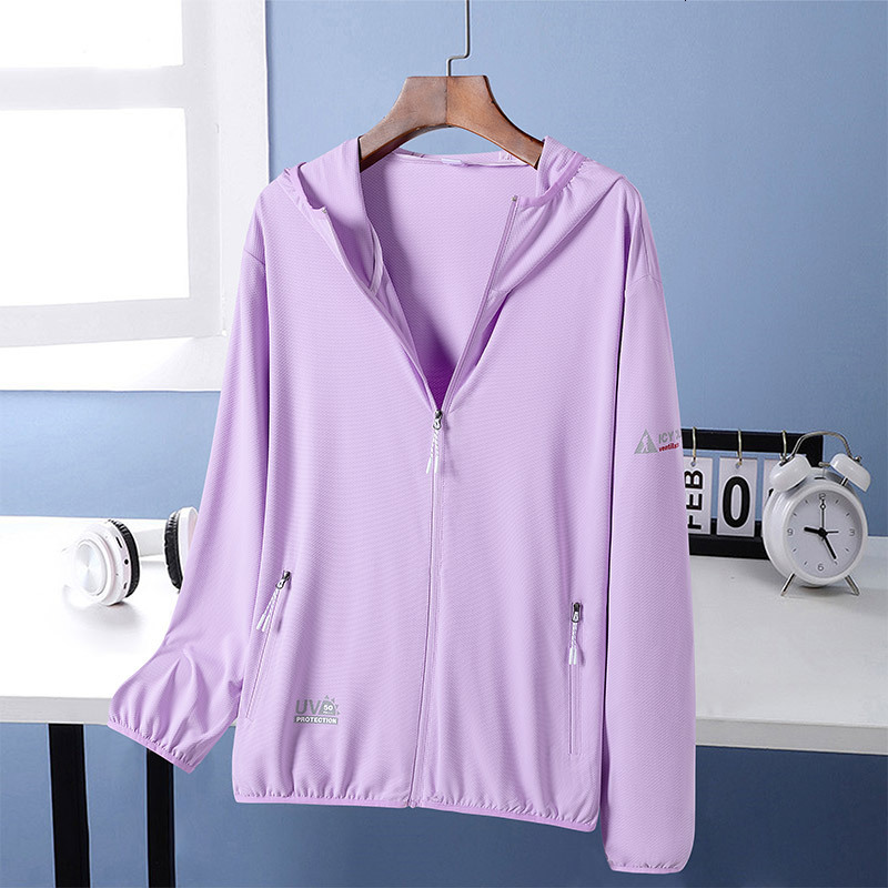 Outdoor Sun Protection Clothing for Men Breathable Thin Summer Sun Protection Clothing for Women Oversized Loose Jacket Uv Resistant Skin Clothing for