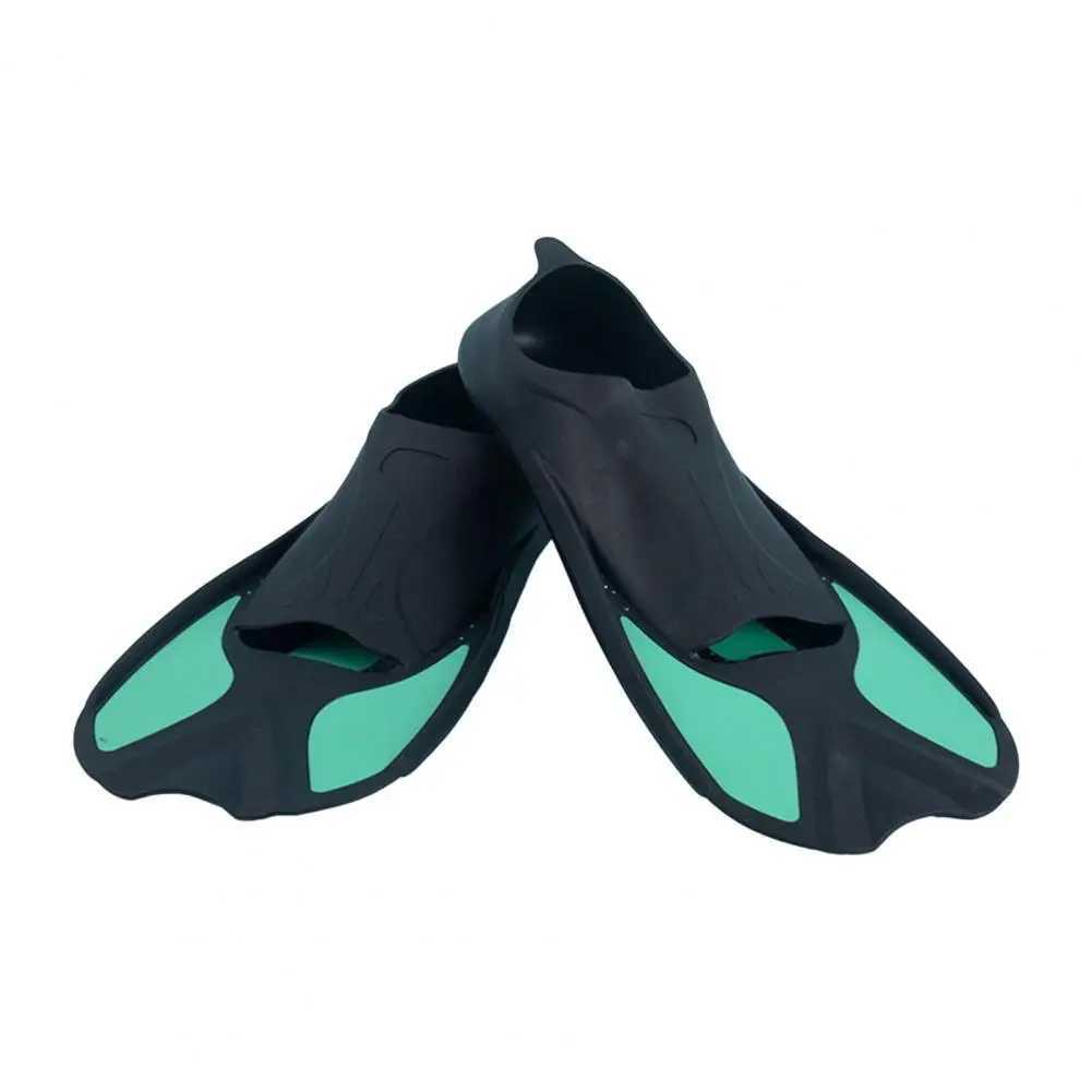 1 pair of diving fins swimming collar training fins inflatable collar short blade collar leg strength building swimming collarY250412