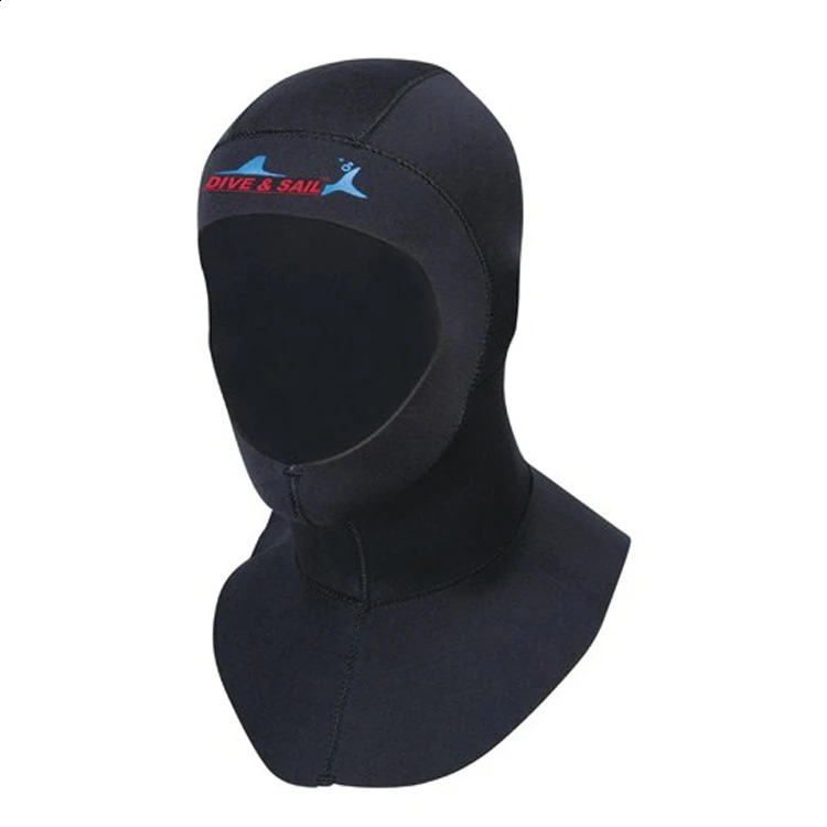 Diving Cap With Shoulder 3mm Neoprene Scuba Snorkeling Equipment Hat Hood Neck Cover Winter Swim Warm Wetsuit Protect Hair 250411
