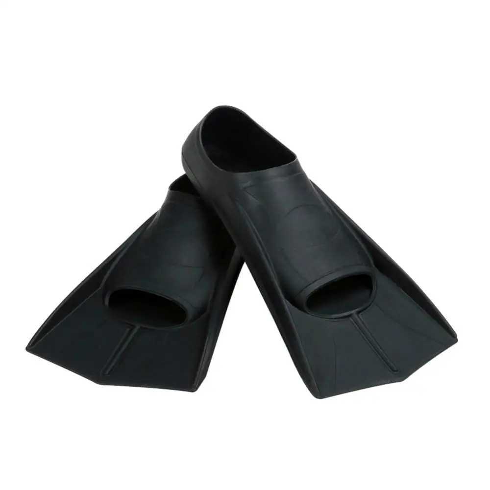 1 pair of swimming flip cover diving snorkeling surfing swimming soft silicone foot finsY250412