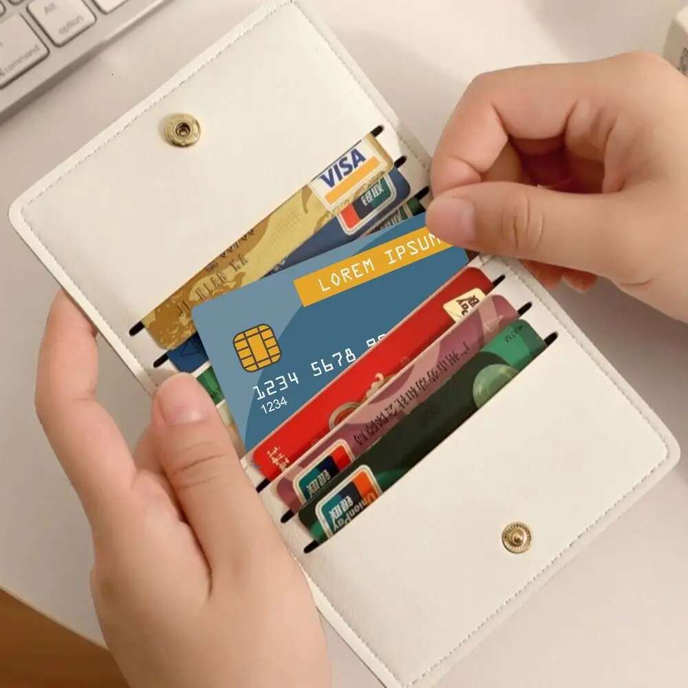 New Large Capacity Coin Purse PU Leather Waterproof Money Bag Lightweight Mini Wallets Women ddmythur