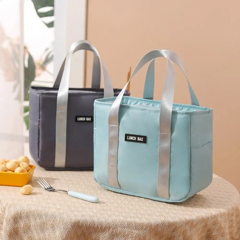 picnic storage bag lunch box breakfast organizer cooler lunch bag insulated heat bag 250410