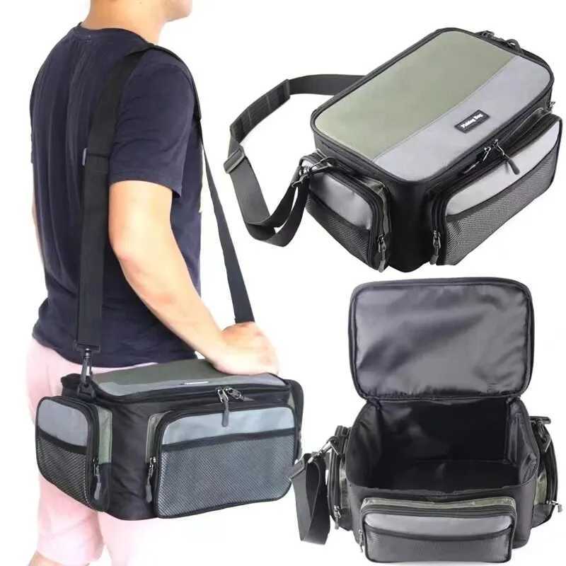 Multi-Functional Luya Fishing BagOxford Cloth Is Waterproof And Wear-ResistantFishing Crossbody Bag Fishing Gear Fanny Pack Z250411