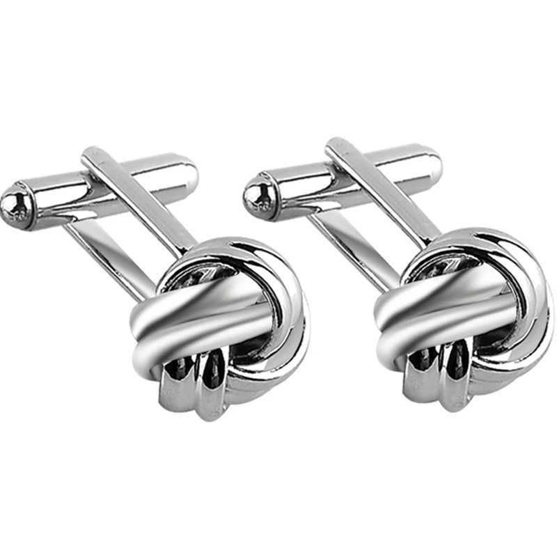 High quality mens shirt cufflinks gold-plated silver plated business and wedding French shirtsT250412