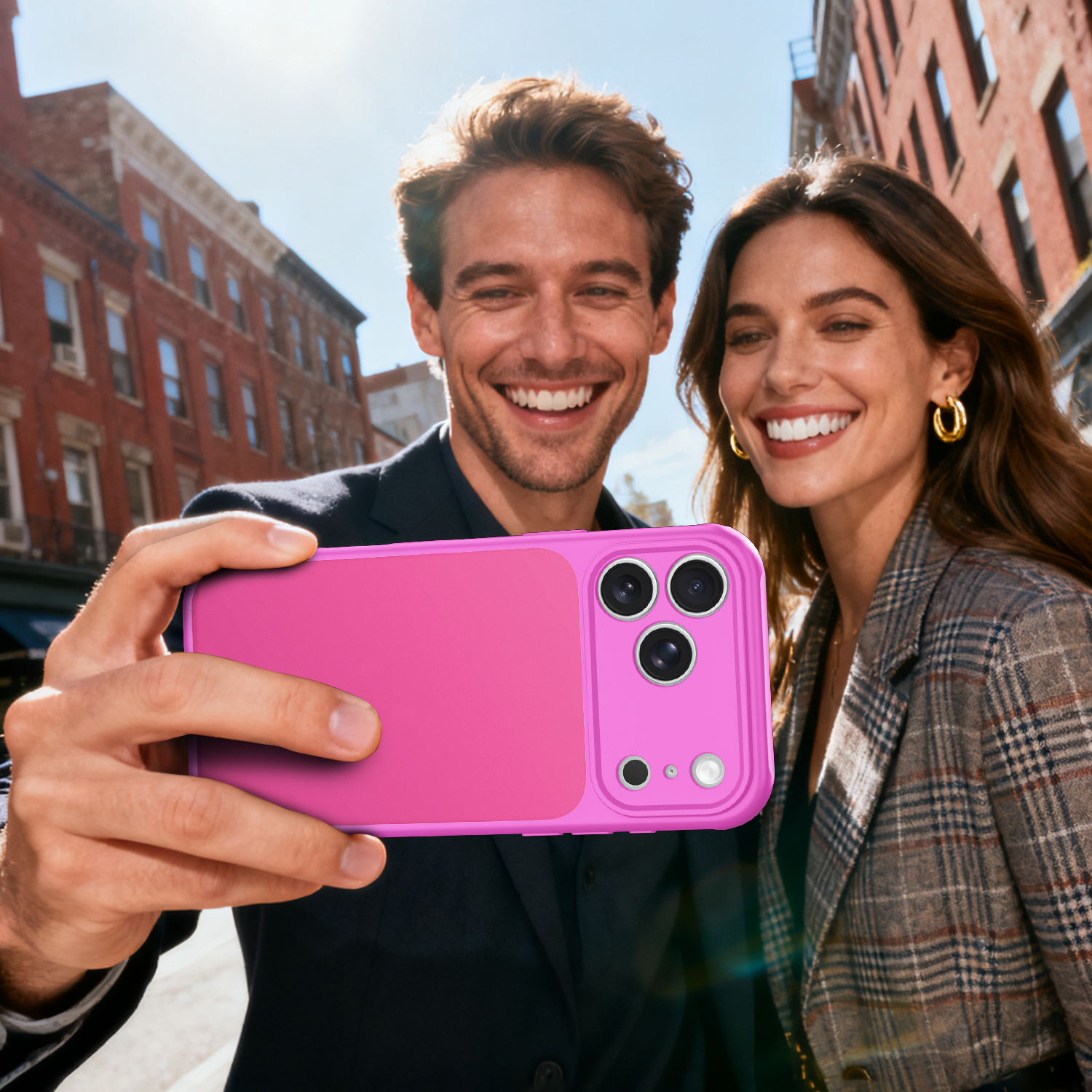 Official Matte Mobile Phone Case for iPhone 17 PRO PC Hard Anti-drop Phone Cover Smokey Colorful Shell for iPhone Air 16 15 14 PRO MAX