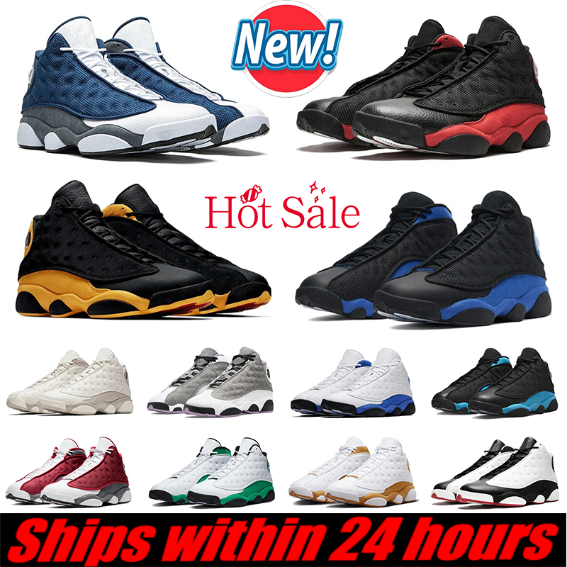 designer shoes 13 basketball shoes men women 13S Playoff Black Wolf Grey Utility Winterized outdoors shoes