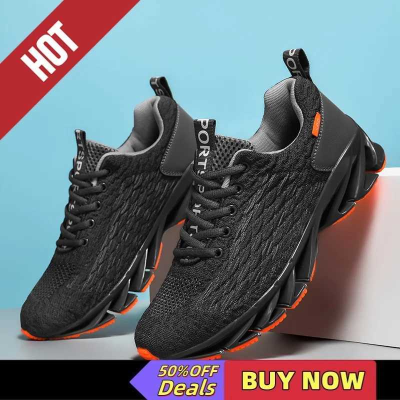 Trend Sneakers Men Running Shoes Sports Breathable Cfortable Men Athletic Outdoor Hiking Shoes Sneakers Leisure Footwear M Z250411