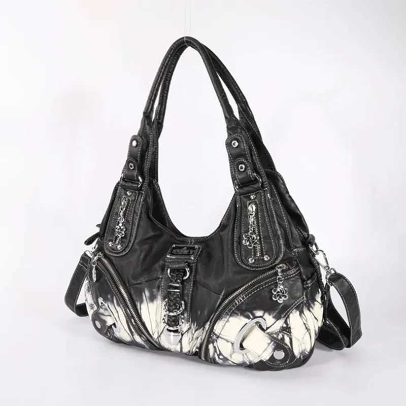 Bag Women Shoulder Bag Top-handle Handbag Fashion Tie-dye Satchel Dumpling Pack Shoulder Bag Tote BagW251112