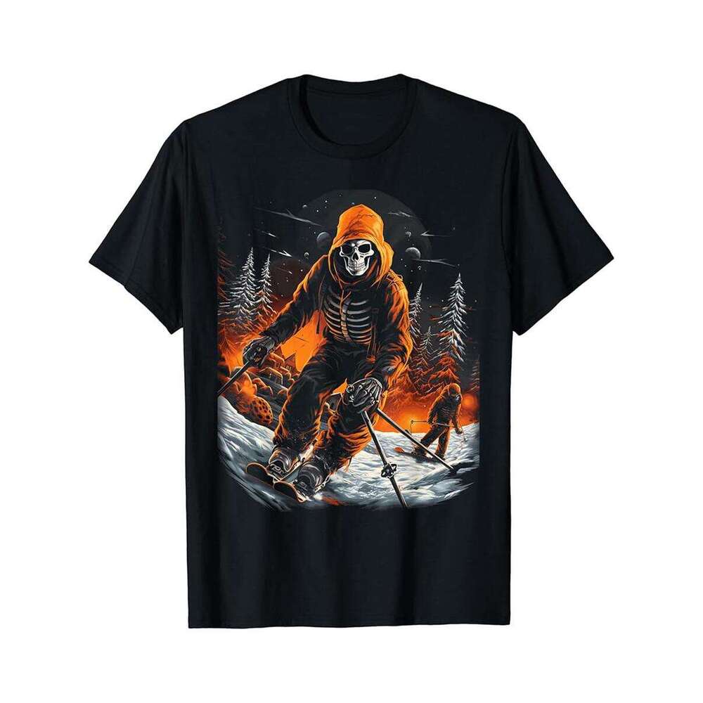 Designer T shirt Snowsports Halloween Sport Custom Graphic Tees for Men Men - 220g T shits