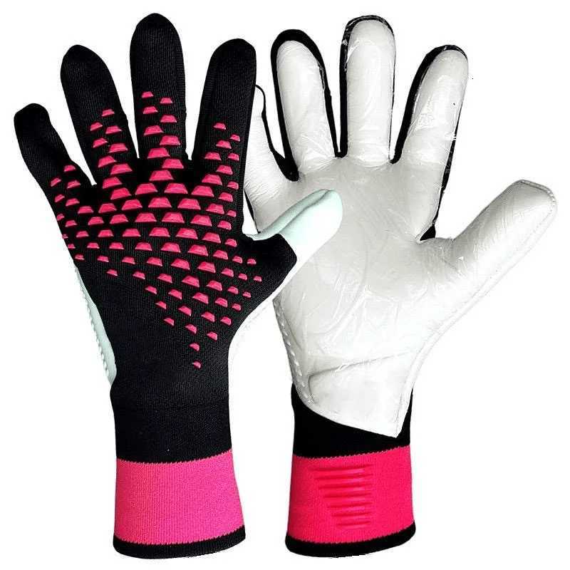 Wear-Resistant Latex Gloves Football Goalkeeper Kids Adults Men Women Non-Slip Protective Gear Outdoor Sport Equipment UniversalW251112