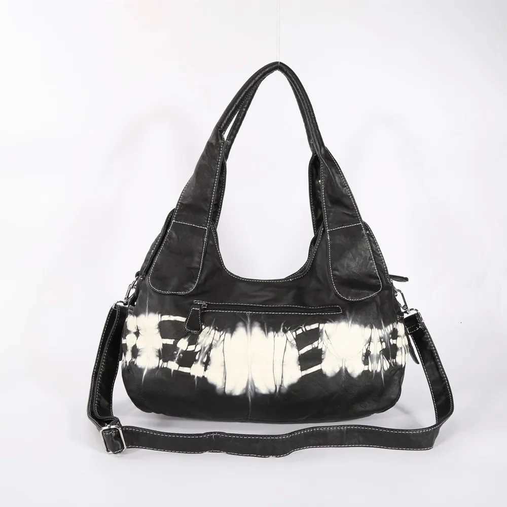 Bag Women Shoulder Bag Top-handle Handbag Fashion Tie-dye Satchel Dumpling Pack Shoulder Bag Tote BagW251112