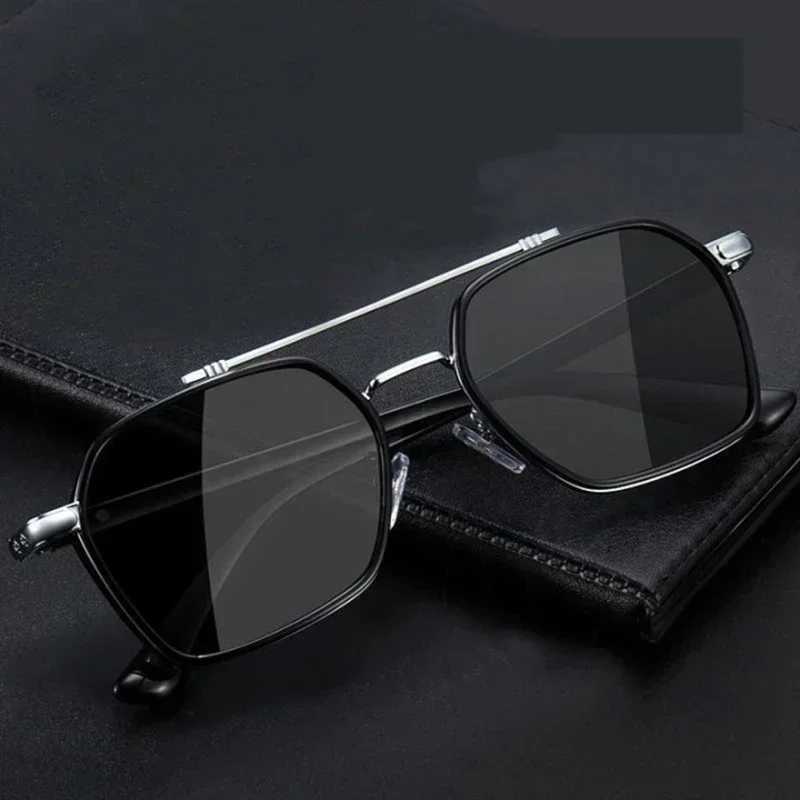 Retro Steampunk Sunglasses Men Polarized Brand Designer Driver Safety Goggle Outdoor Eyewear Man Shades UV Protection OculosC250411