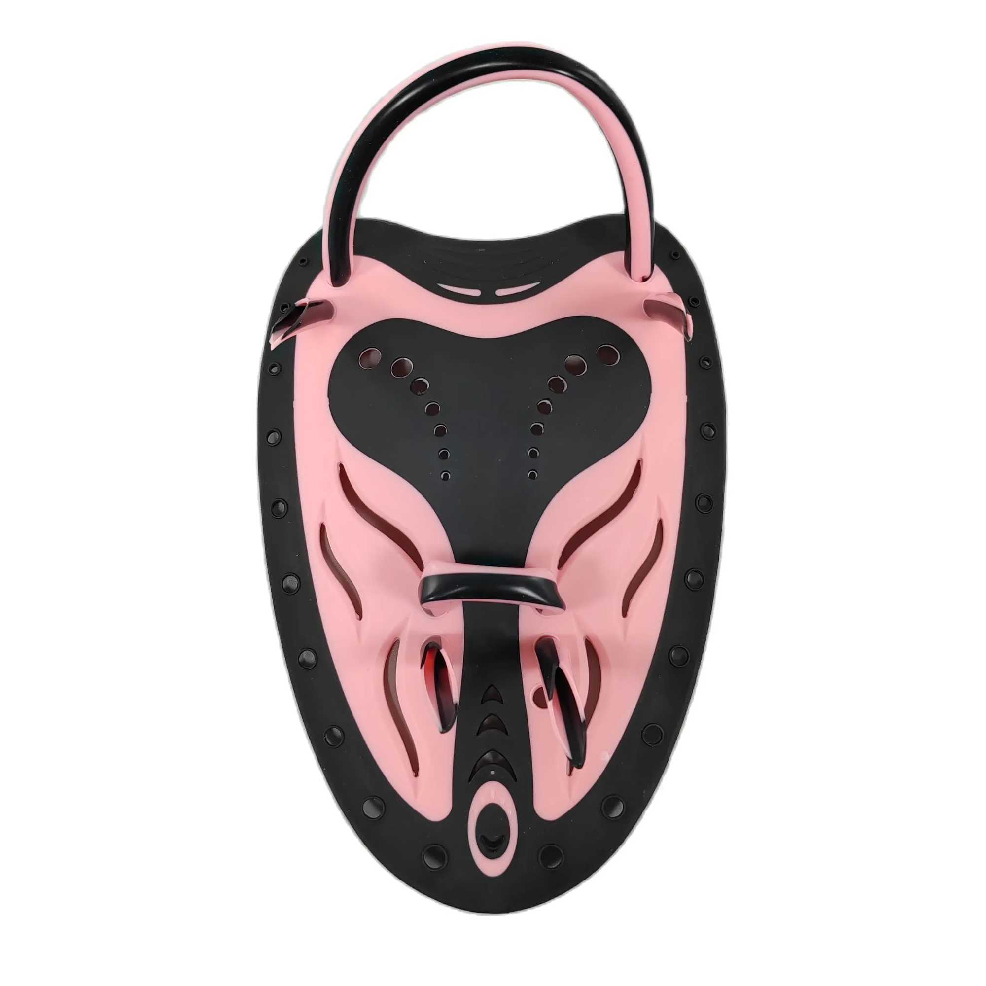 QYQ Adult Adjustable Silicone Hand woven Strap Diving Gloves Finger Collar Learning and Training Equipment Professional Swimming Paddles Frog FingersY