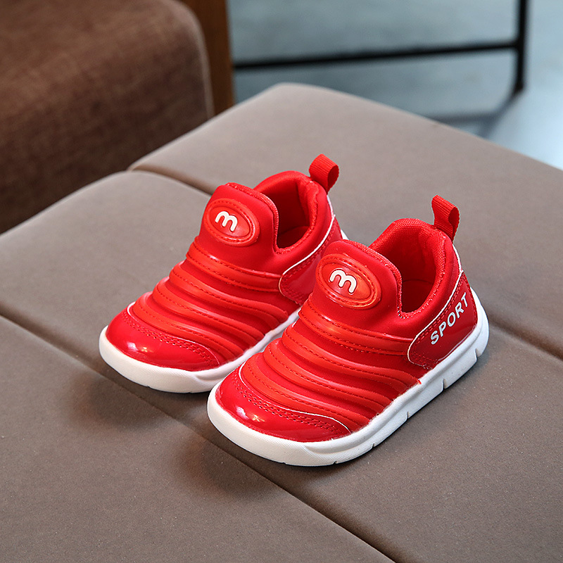 Boys Girls Sport Shoes Spring Winter Children Plush Warm Toddler Kidszworld Sneakers Soft Non Slip Kids Running Shoes Size 21 - 30 K0252