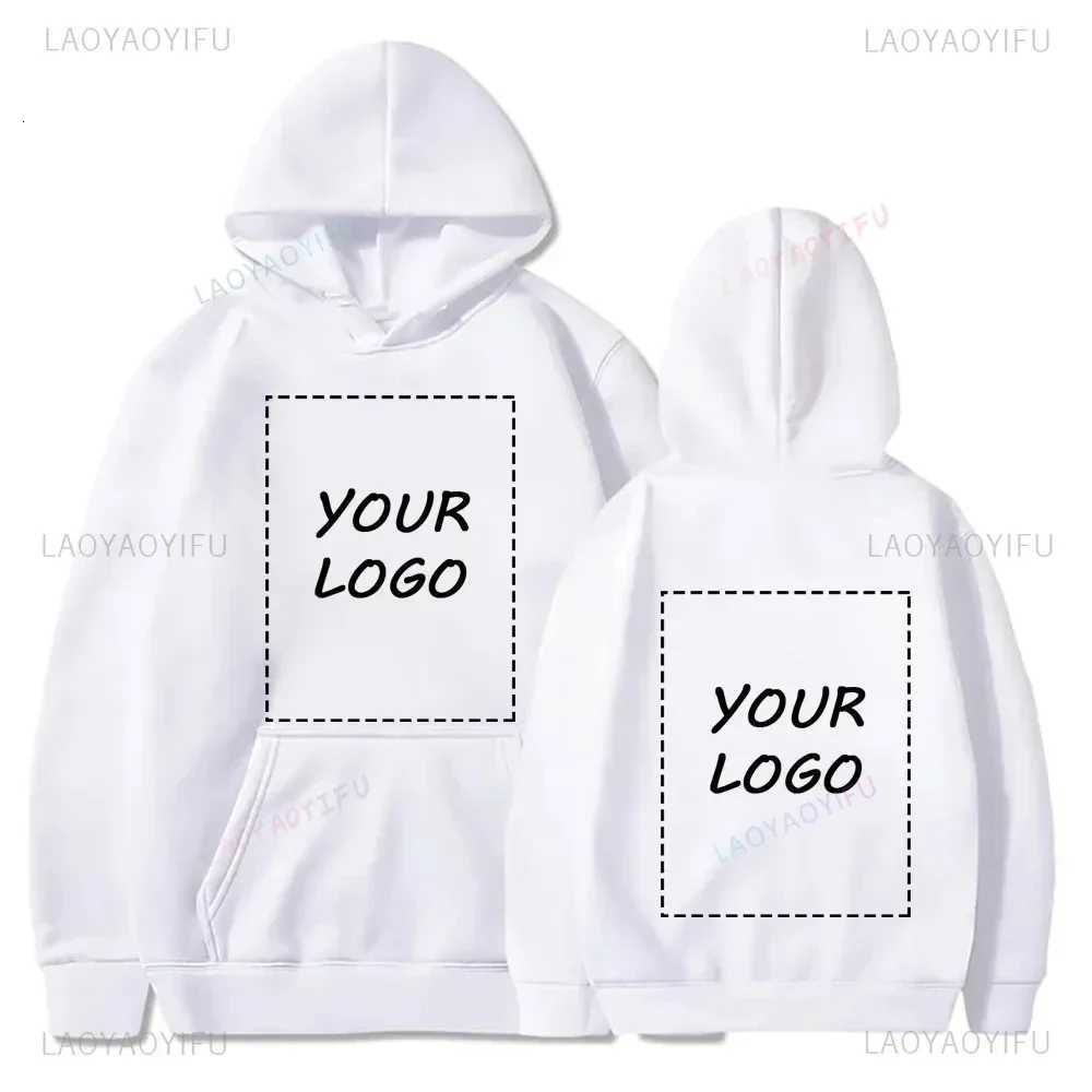 POD customization Student Casual Custom Printed Text DIY Hoodie Customized Personalized Hoody Custom Hoodies Text SweatshirtT251112