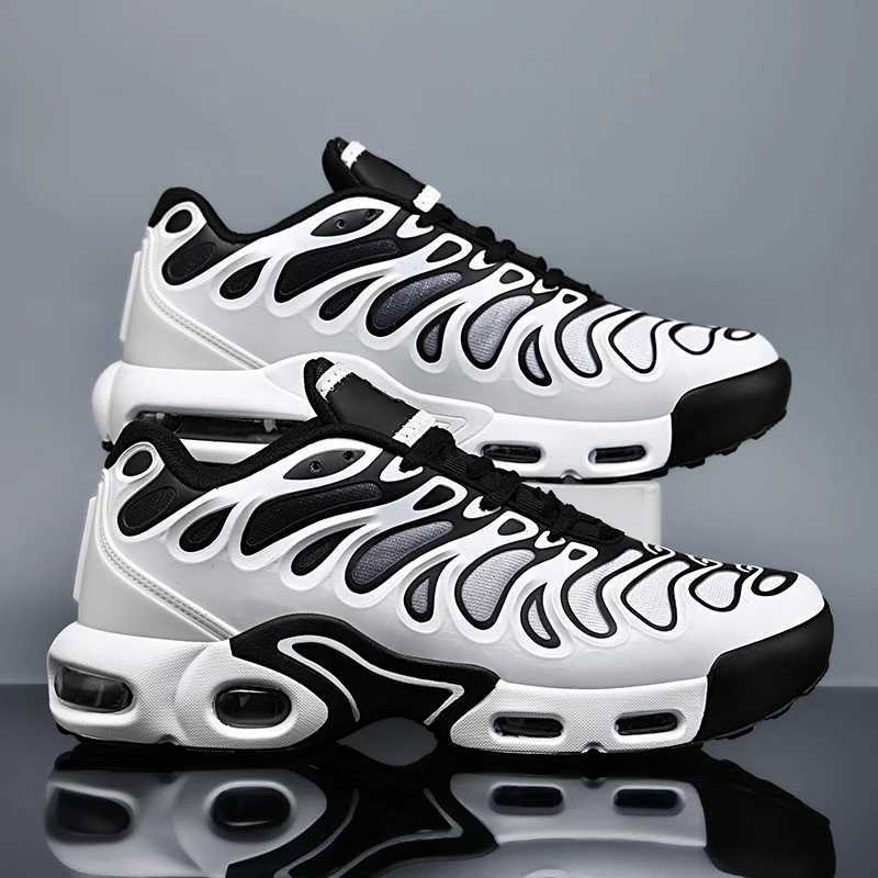 Mens shoes shock-absorbing classic lightweight flat mesh breathable sports shoes comfortable pads running sports shoes W250412