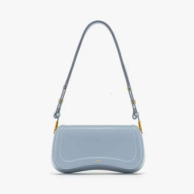 2025 Fashion JWPEI Pudding Unique Design Single Shoulder Crossbody New Underarm Stick Bag For Women Top-Handle Bags
