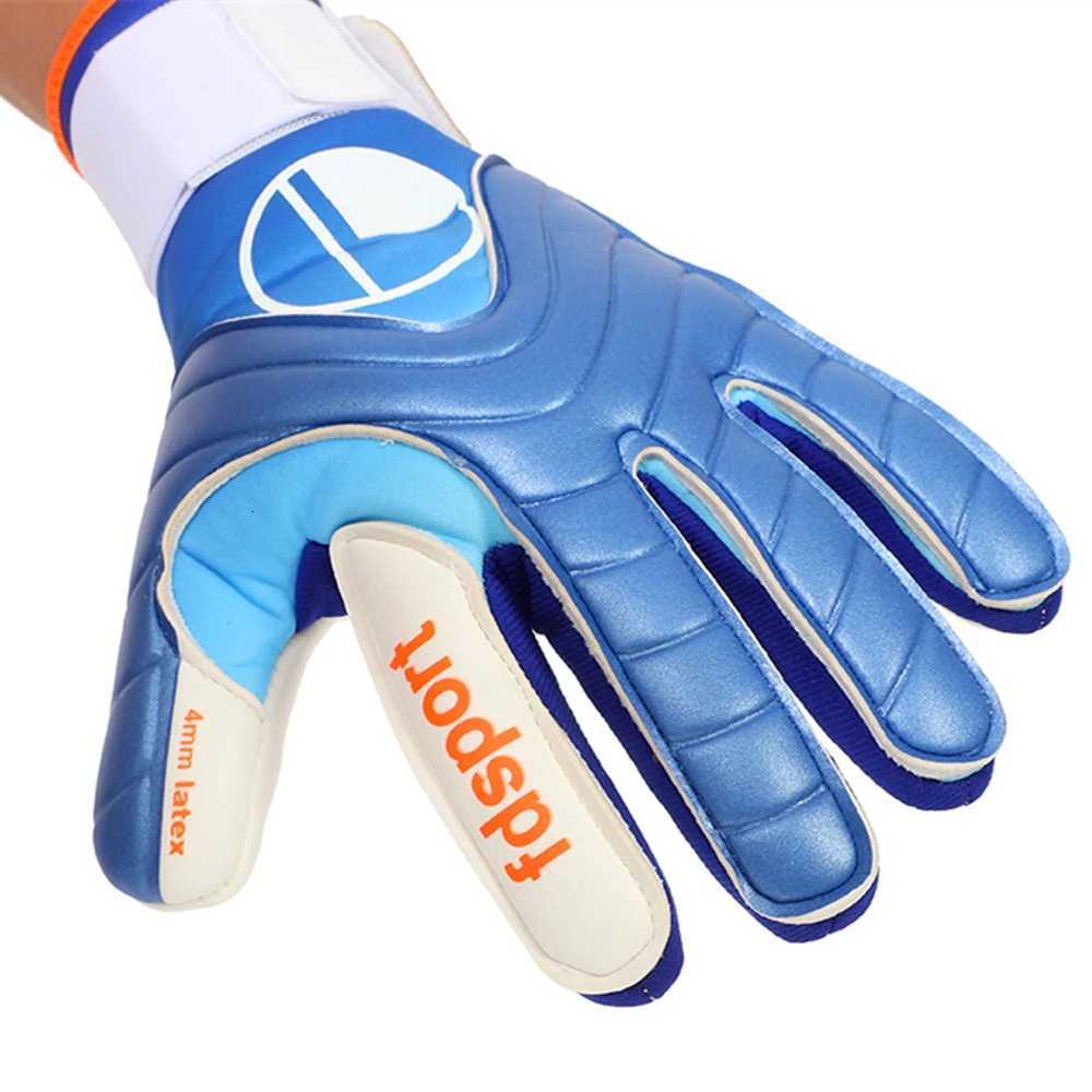 Men Women Professional Football Soccer Rugby Training Match Goalkeeper Gloves Goalie Glove Non-slip 4mm Thicken Latex ProtectionW251112