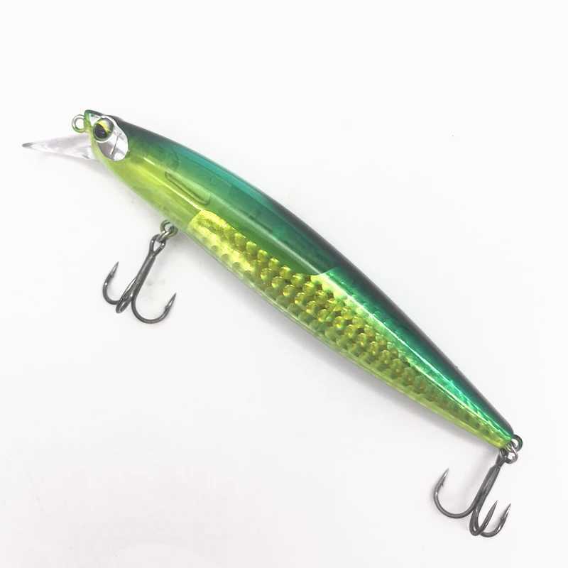 13cm/20g Fishing Minnow Flash Lures Flash Blade Floatng Sea Bass Lure Bait Hard Floating Wobblers Crankbait Z250411