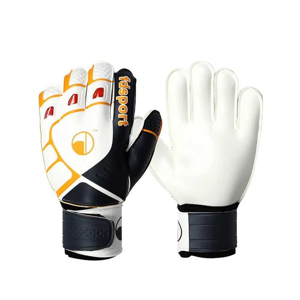 Goalkeeper Goalie Soccer Gloves - Kids Youth Football Goal Keeper Gloves With Embossed Anti-Slip Latex Palm And Soft PU Hand BW251112