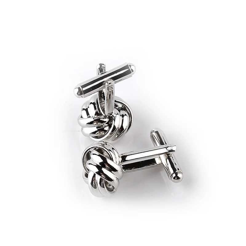 High quality mens shirt cufflinks gold-plated silver plated business and wedding French shirtsT250412