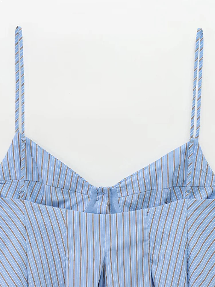 Sweet Ruffle Tank Women Sling Sleeveless Backless Crop Tanks Female 2025 Spring Summer Chic Casual Matching Vacation Lady Vest 250411