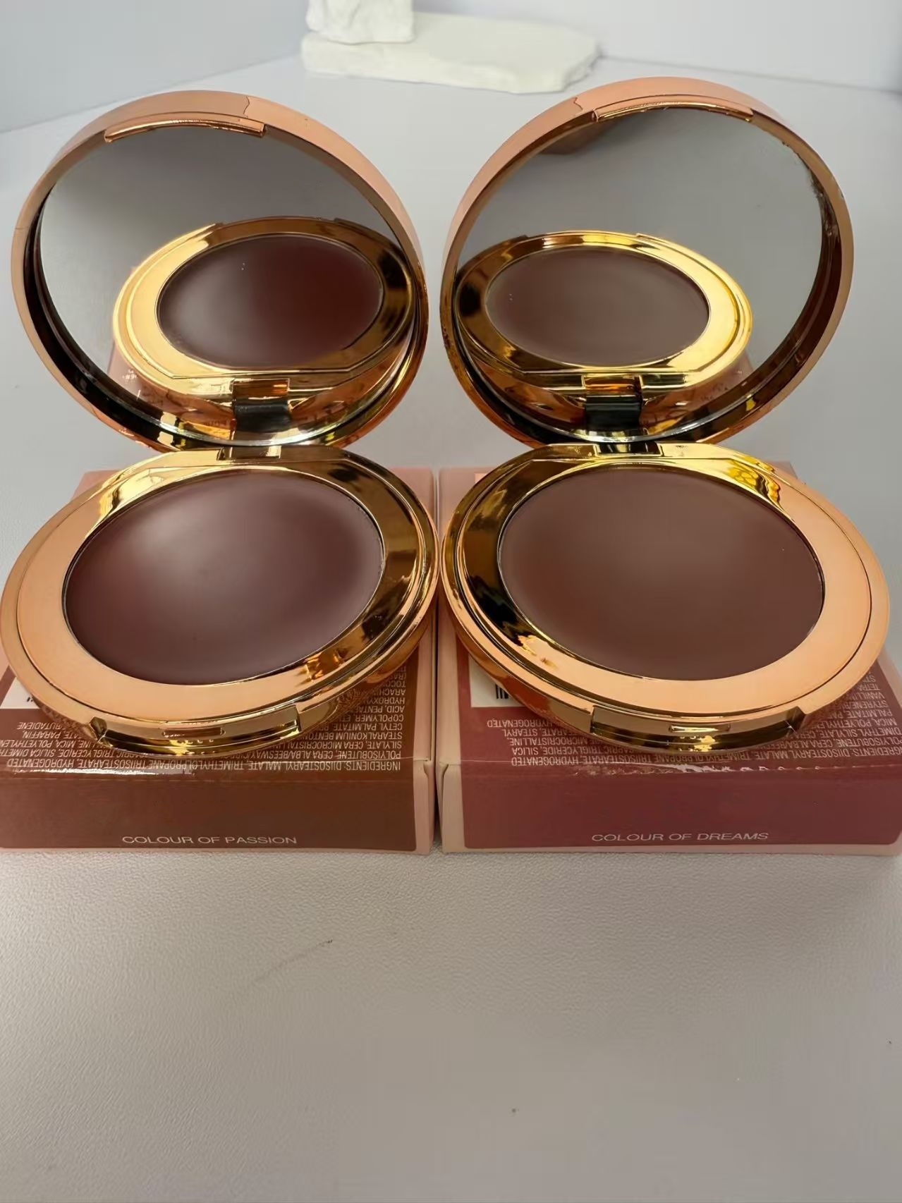 Fard Per Trucco Lucidalabbra Colore Delle Passioni Colore Dei Sogni 2 Colori 2In1 Fard Rush Rossetto Macchia Labbra Tinta Labbra-image