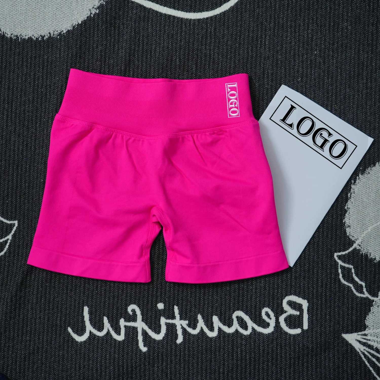 4.5 inch low waist seamless yoga shorts Scrunch Bum gym shorts exercise bike shorts stretch fitness shorts Y250412
