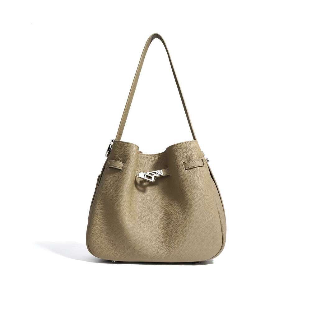 designer genuine leather handbag ladies large womens bag highquality casual crossbody new bucket bags