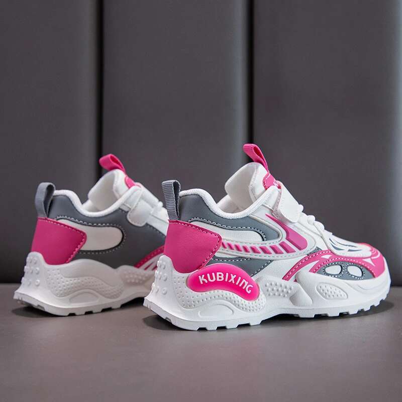 2025 New Children's Trainer Cute Leather School Thick Designer Fashion Sports Shoes for Girls
