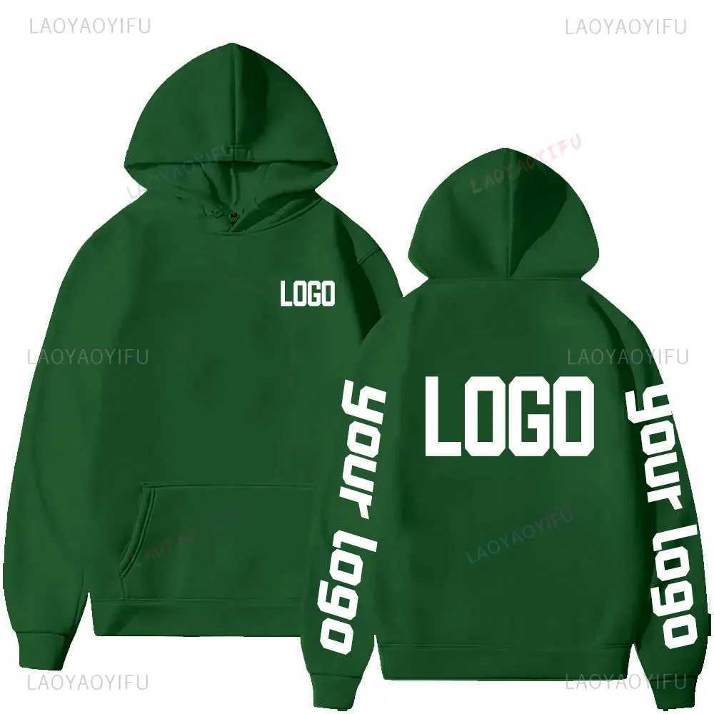 POD customization Customized Personalized Hoodies Warming Long Sleeve Sweatshirt Student Casual Custom Printed Text DIY Hoodie Fashion TopsT251112
