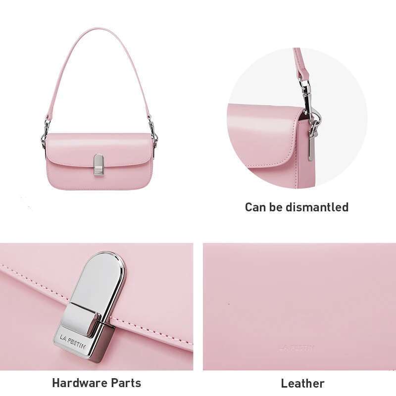 LA FESTIN 2024 New Crossboby Messenger Women's Underarm Saddle Fashion Denim Shoulder Bag Handbag Y2k Bag
