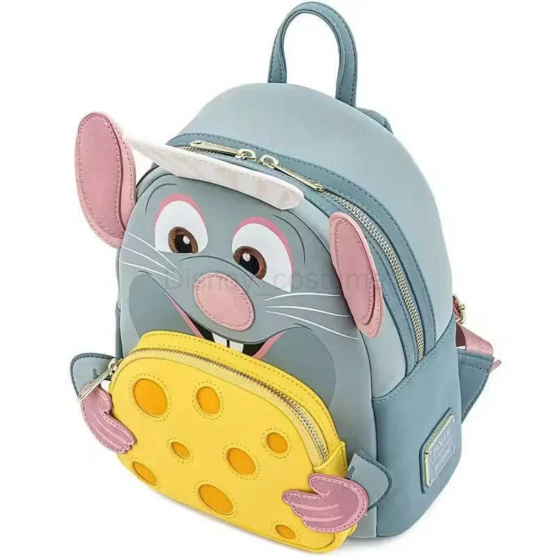 Disney Inventory New 2025 Disney Loungefly Pixar Chef Cosplay Mini Backpack Large Capacity Student Backpack Birthday Gift X250412