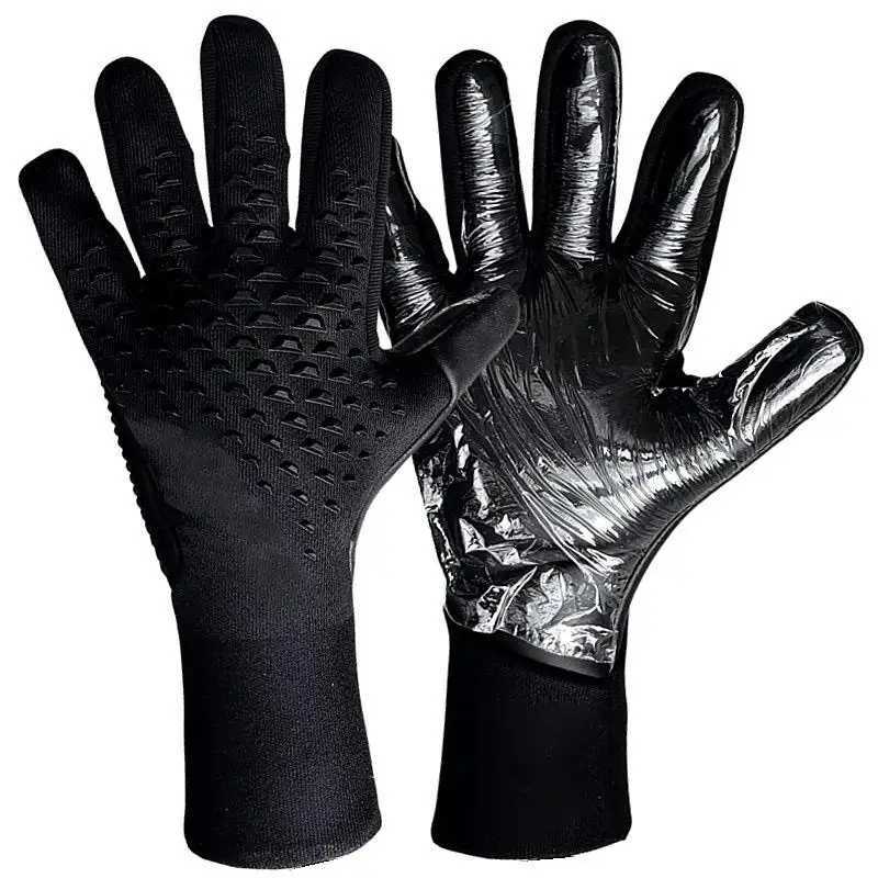 Wear-Resistant Latex Gloves Football Goalkeeper Kids Adults Men Women Non-Slip Protective Gear Outdoor Sport Equipment UniversalW251112