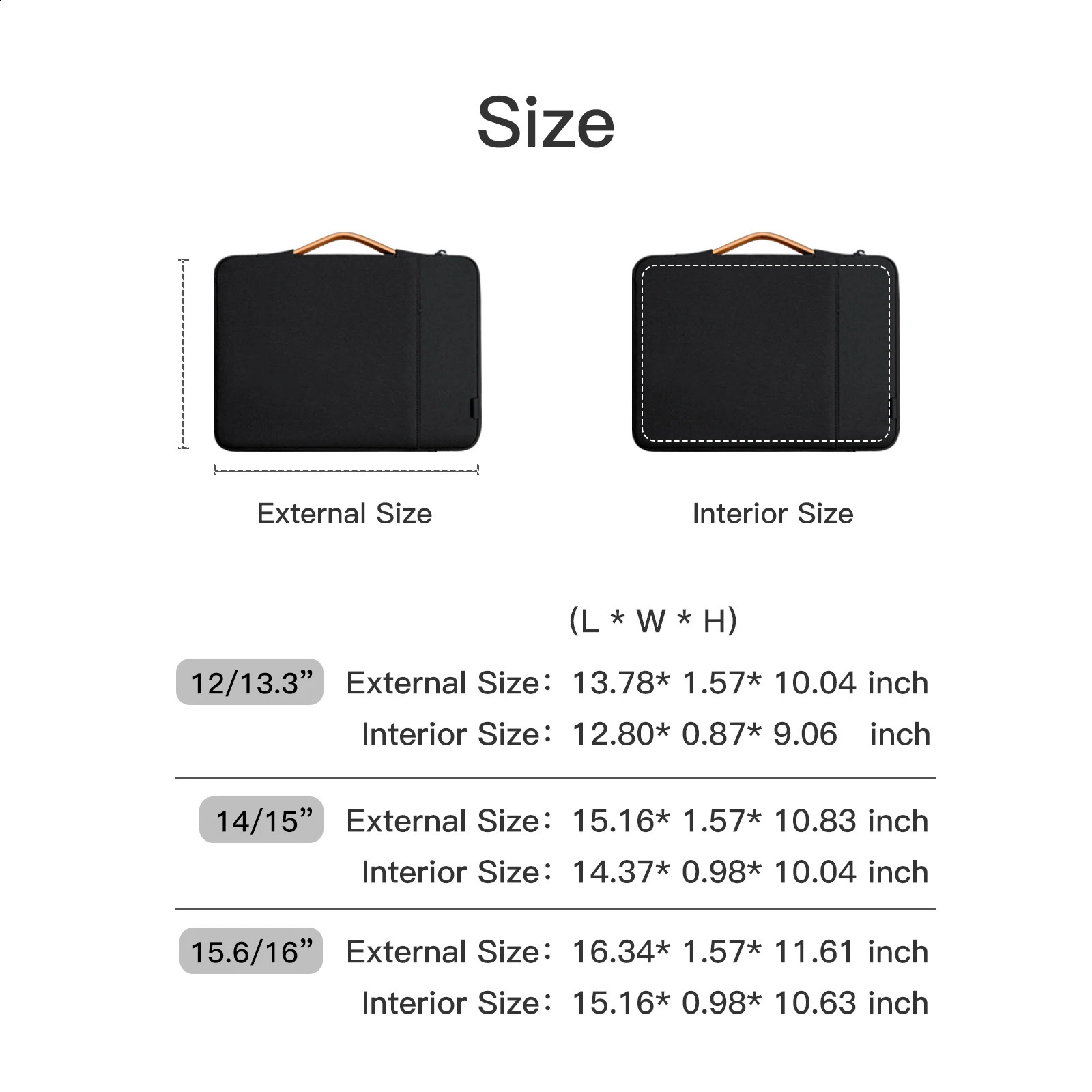 Laptop Case 12 13 15.4 15.6 inch Carrying Sleeve For Air M2 13.3 Pro M3 14 M1 Cover Dell Shell BAG250403