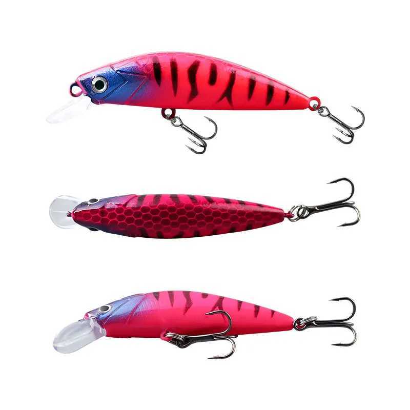 TAIYU 5pcs Fishing Lure Set 50mm 6.3g Luminous Minnow Bait Slow Sinking Lure Far Casting Swimbait Realistic Artificial Hard Bait Z250411