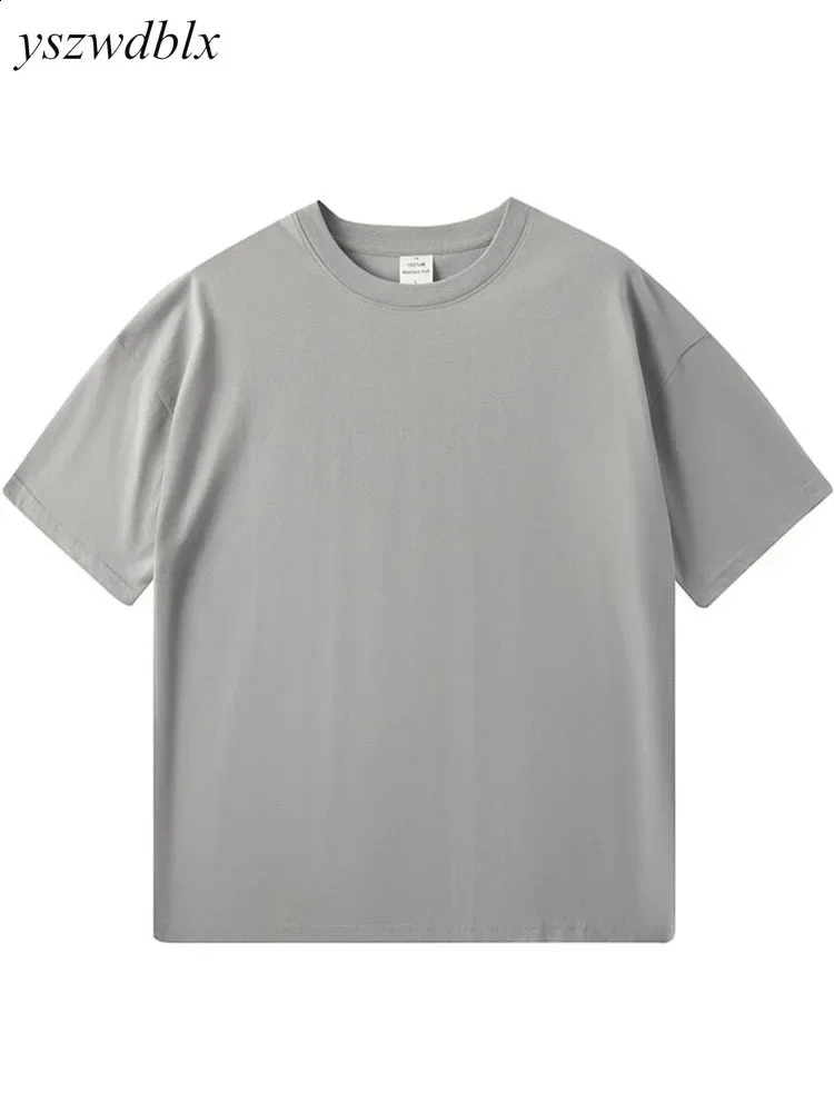 YSZWDBLX Womens T-shirt Summer Short sleeved O-neck T-shirt Mens/Womens Cotton Wide Matsubara Su Couple T-shirt Casual Top 250410