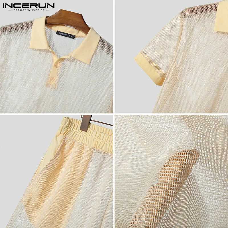 two-piece mens street short sLeeved top for mens fashion in the summer of 2025XJ250412