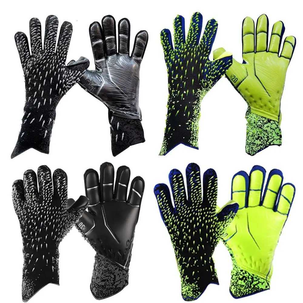 Professional Football Goalkeeper Soccer Gloves Latex Thickened Protection Adults Goalkeeper Soccer Sports Football Goalie GlovesW251112