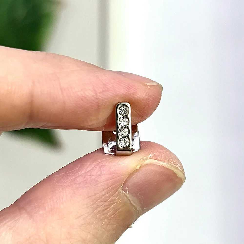 Rachelz Fashion CZ Stone Stand Bar Teeth Grillz Stand Hip Hop 4 Zircon Hat Womens Jewelry Dental Grill W250412