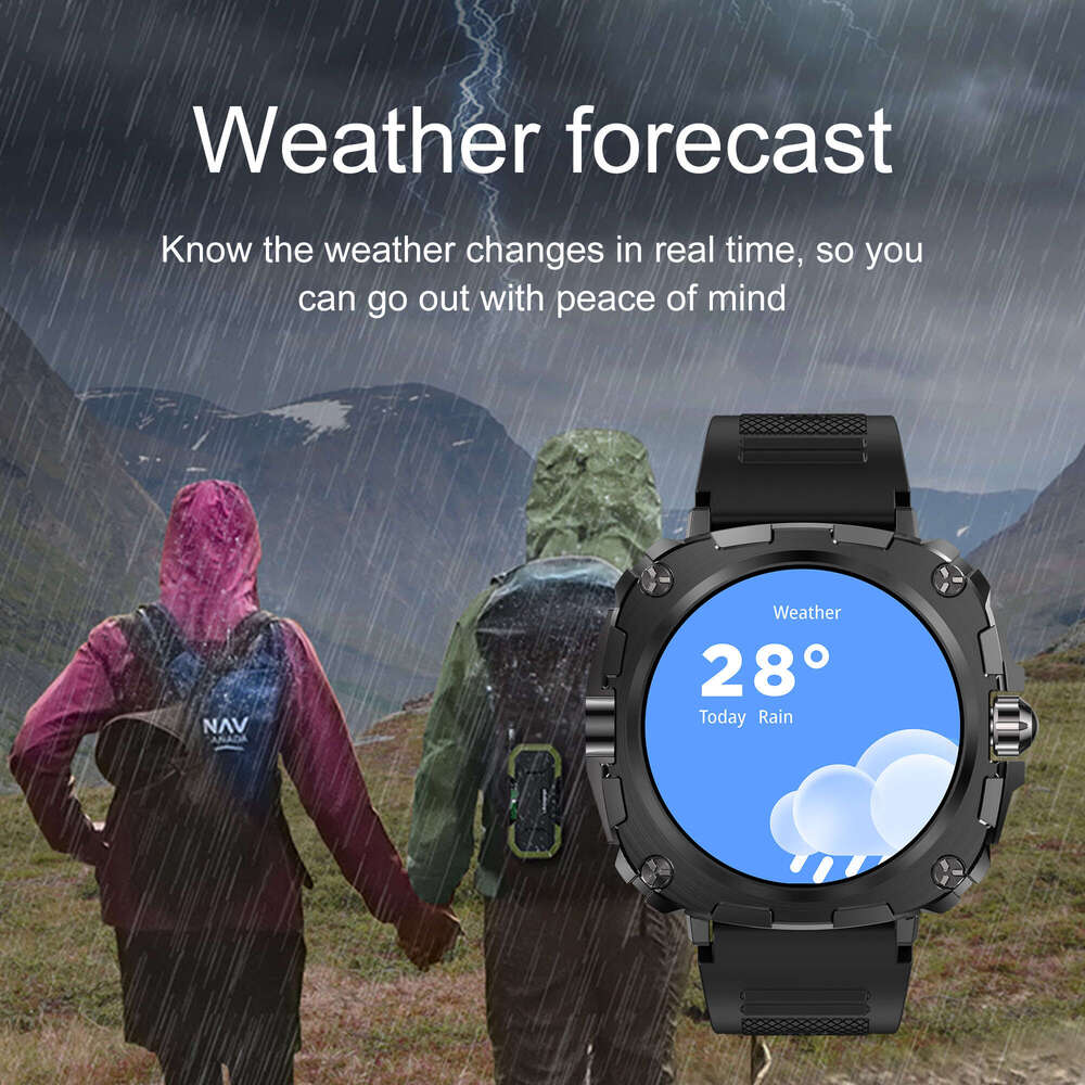 2024 SmartWatch 1.43" Big Screen, Smart Watch For Wireless Call, Custom Dial, Fitness Tracker, 400mAh Battery, Compatible with iPhone and Android