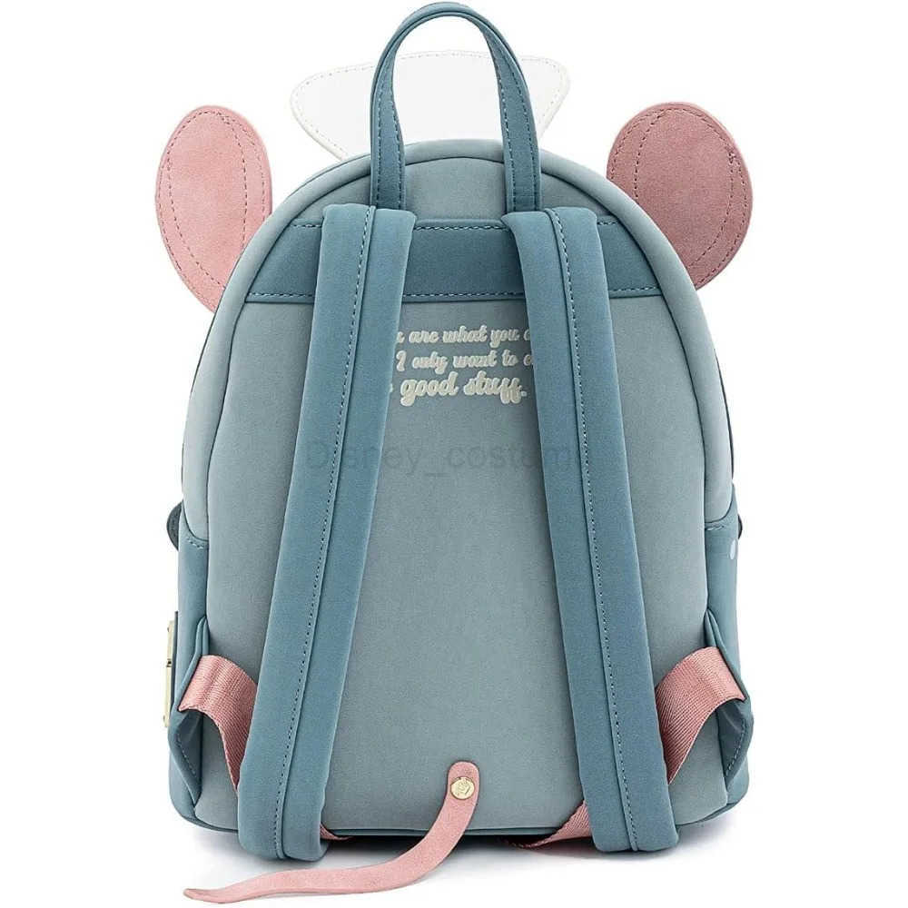 Disney Ratatouille Chef Role Play Womens Double Strap Shoulder Bag Wallet School Backpack Womens Backpack Casual Bag Girlfriend Gift X250412