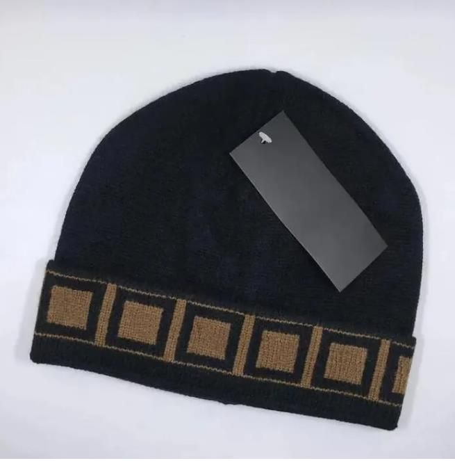 Designer beanie hat Embroidery men casquette and women same loose version of the big head Knitted Hat sports beanie bonnet forward cap