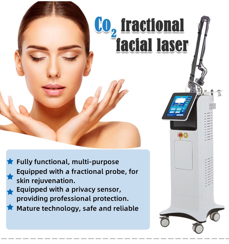 Fractional CO2 Laser Machine For Scar Removal Wrinkle Reduction Acne Mark Treatment and Vaginal Tightening Beauty Equipment For Salon Clinic Use