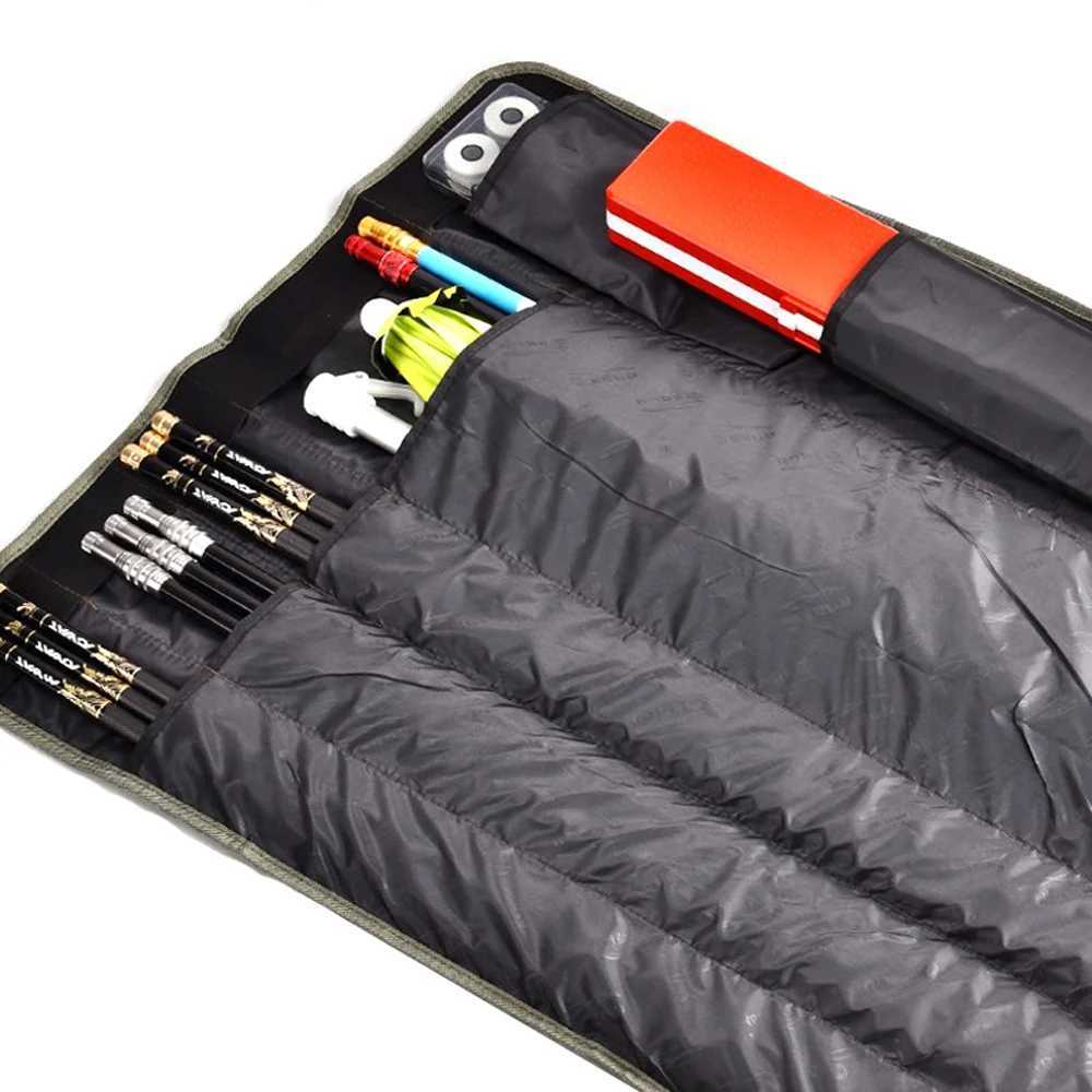 150cm Fishing Rod Bag Portable Single Layer Case Fishing Reel Line Lure Tackle Storage Accessories Roll Up Foldable Umbrella Bag Z250411