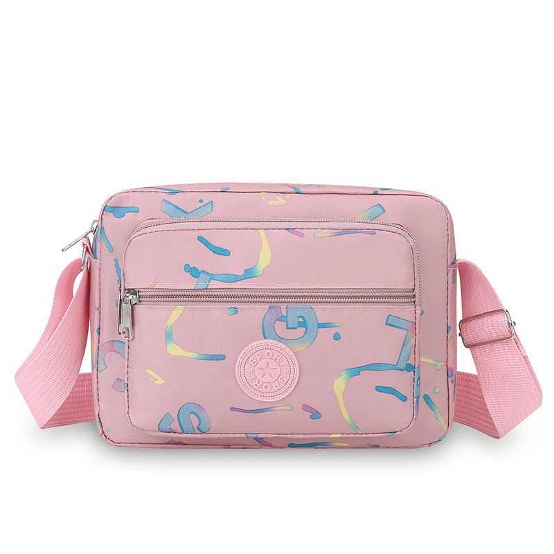 New Mom Bag - Fresh Single-Shoulder Bag Lightweight Multi-Layer Casual Bag Fashionable And Versatile Crossbody BagT2511112