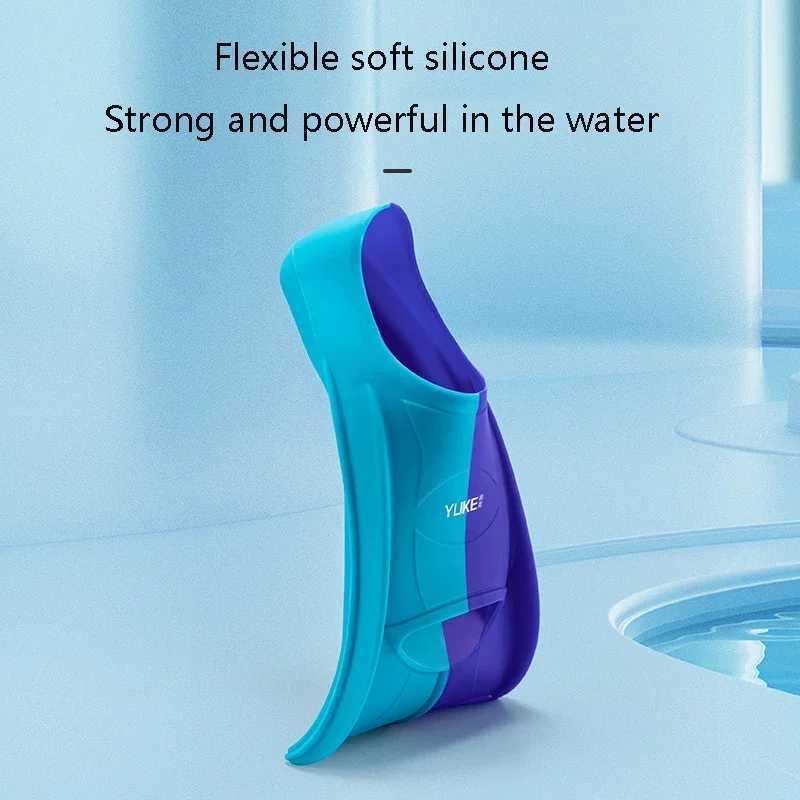 Swimming fins Adult and child specific duck foot training lapel professional freestyle diving foot swimming equipmentY250412